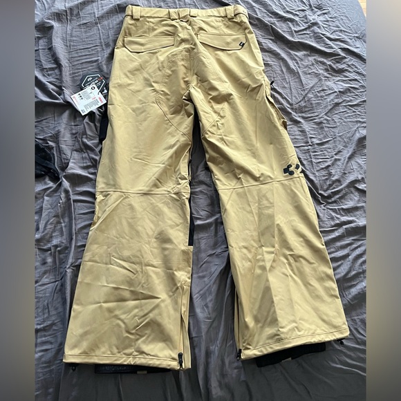 Thirty two black and tan men’s snowboarding pants 2023 BNWT - Picture 6 of 7
